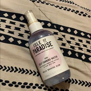 Isle of Paradise “Dark” Tanning Water ☀️💦 VEGAN